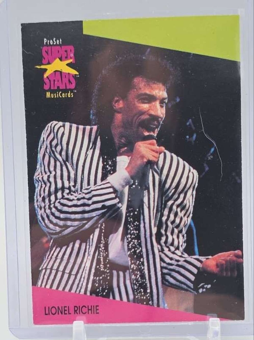 1991 Pro Set SuperStars MusiCards #92 Lionel Richie Card
